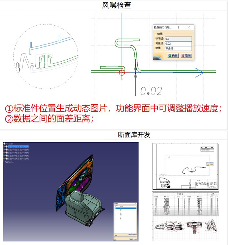 風噪聲圖紙檢查及斷面庫自動化(huà)工具